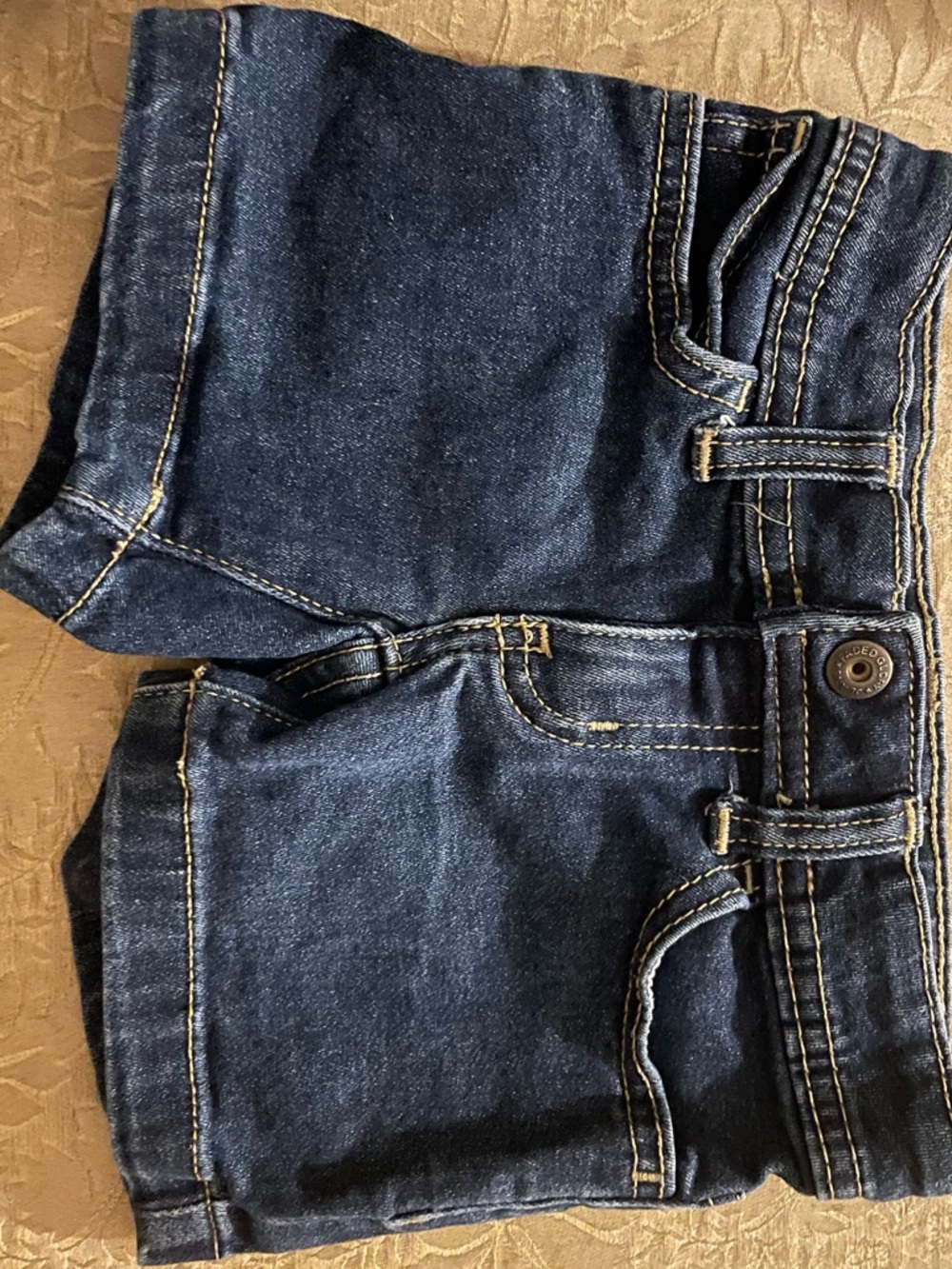 Faded Glory Dark Blue Denim Kids Shorts